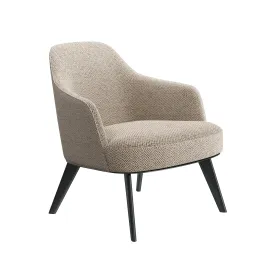 Poliform Jane armchair metal base